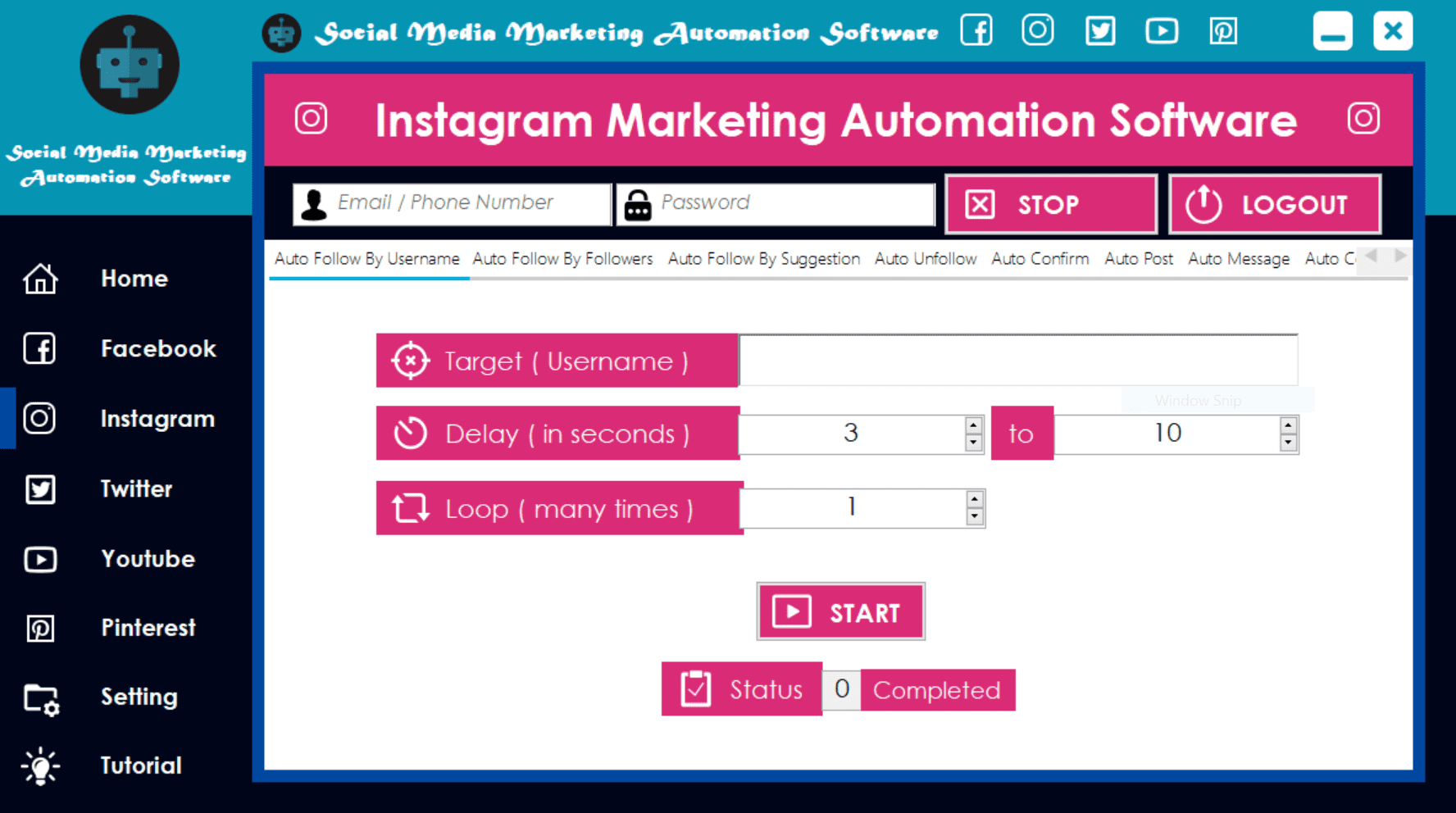 Instagram Marketing Automation Software